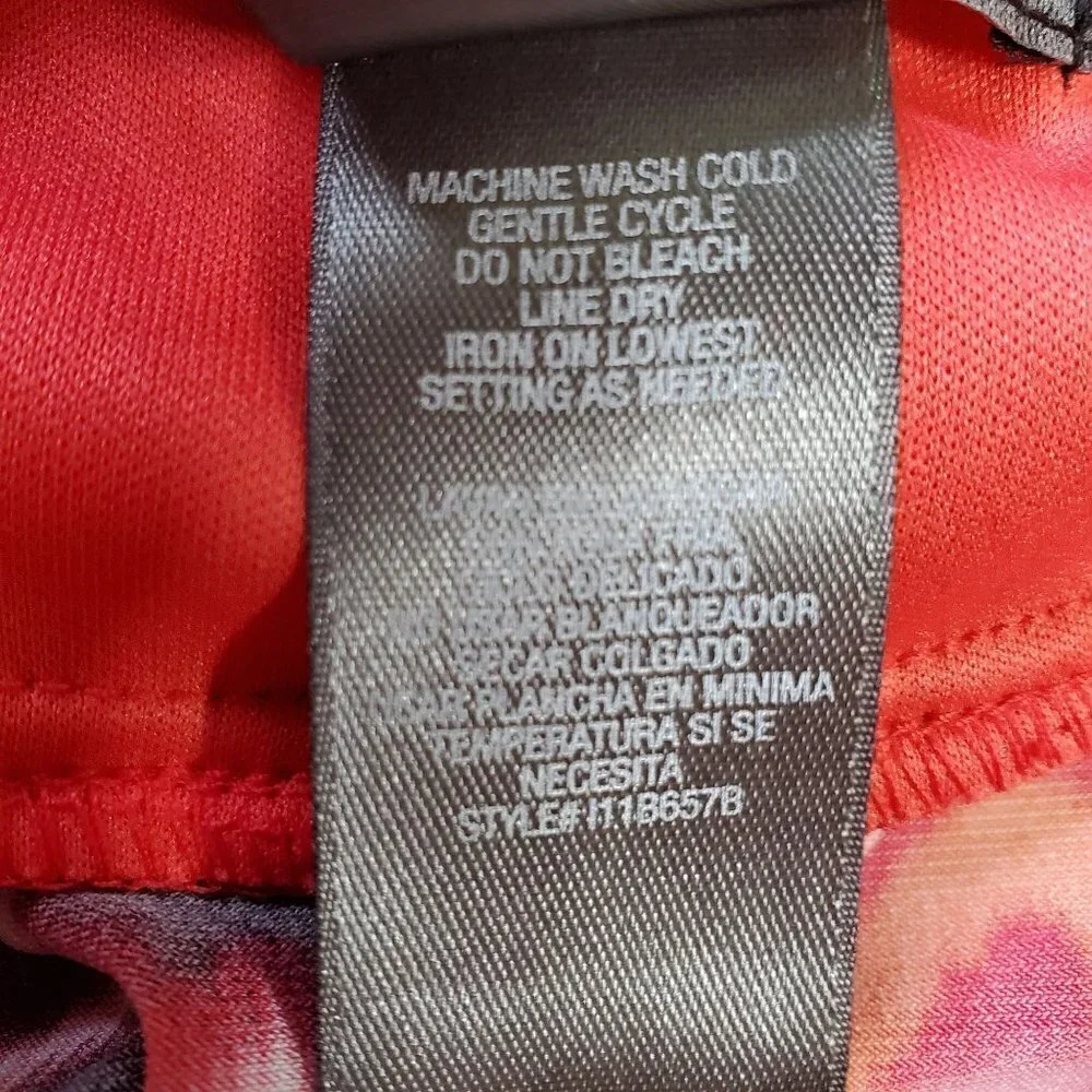 BISOU Bisou Zig Zag Lined Pullover Multi-Color Braided Straps Maxi Dress Size 8 - Picture 8 of 8